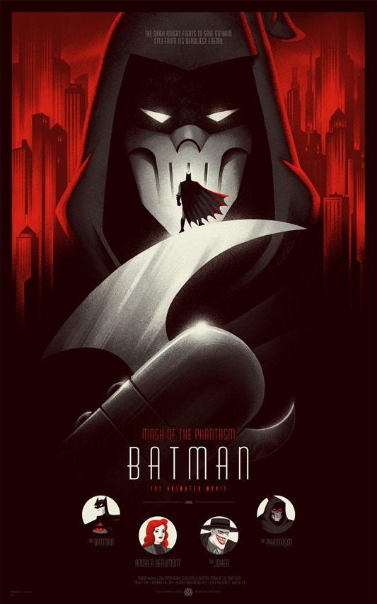 The Batman: Mask of the Phantasm poster.